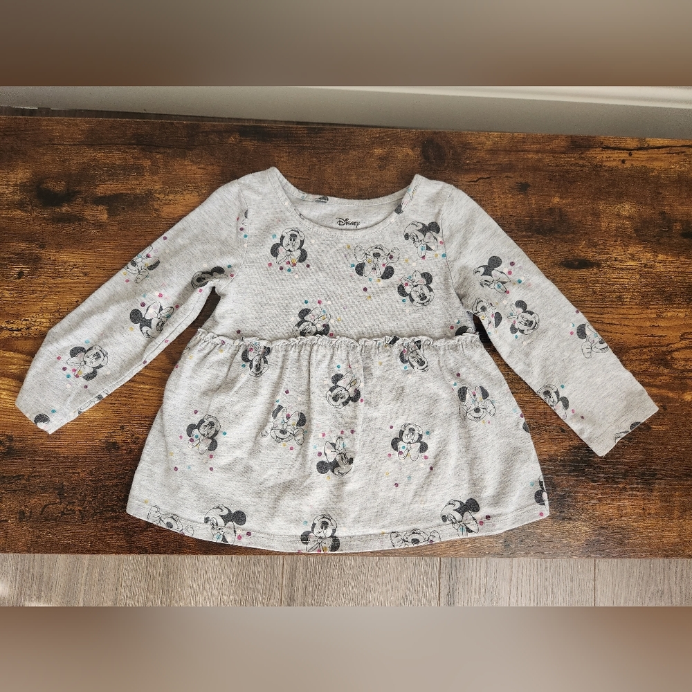 Disney Minnie Mouse long sleeved Shirt size 18 months